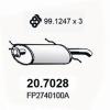 ASSO 20.7028 (207028) End Silencer