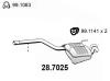 ASSO 28.7025 (287025) End Silencer