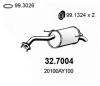 ASSO 32.7004 (327004) End Silencer