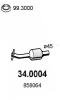 ASSO 34.0004 (340004) Catalytic Converter