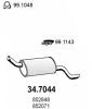 ASSO 34.7044 (347044) End Silencer