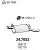 ASSO 34.7052 (347052) End Silencer