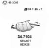 ASSO 34.7104 (347104) End Silencer