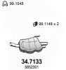 ASSO 34.7133 (347133) End Silencer