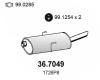 ASSO 36.7049 (367049) End Silencer