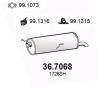 ASSO 36.7068 (367068) End Silencer