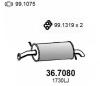 ASSO 36.7080 (367080) End Silencer