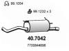 ASSO 40.7042 (407042) End Silencer