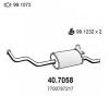 ASSO 40.7058 (407058) End Silencer