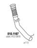 ASSO 510.1167 (5101167) Exhaust Pipe
