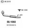 ASSO 58.1060 (581060) Exhaust Pipe