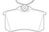 WAGNER WBP20961D Brake Pad Set, disc brake