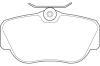 WAGNER WBP21055A Brake Pad Set, disc brake