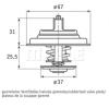 BEHR THERMOT-TRONIK TX2587D Thermostat, coolant