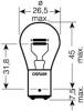 OSRAM 7528ULT-02B (7528ULT02B) Bulb, daytime running light