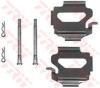 TRW PFK296 Accessory Kit, disc brake pads