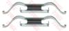 TRW PFK457 Accessory Kit, disc brake pads