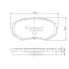 NIPPARTS J3603030 Brake Pad Set, disc brake