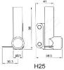 ASHIKA 45-0H-025 (450H025) Vibration Damper, timing belt