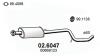 ASSO 02.6047 (026047) Middle Silencer