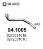 ASSO 04.1005 (041005) Exhaust Pipe