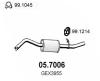ASSO 05.7006 (057006) End Silencer