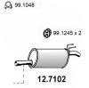 ASSO 12.7102 (127102) End Silencer
