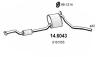 ASSO 14.6043 (146043) Middle Silencer