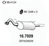 ASSO 16.7009 (167009) End Silencer