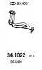 ASSO 34.1022 (341022) Exhaust Pipe