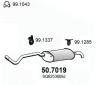 ASSO 50.7019 (507019) End Silencer