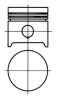 KOLBENSCHMIDT 94392600 Piston