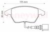 JURID 573128J Brake Pad Set, disc brake