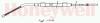 BENDIX 432010B Cable, parking brake