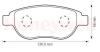 BENDIX 573031B Brake Pad Set, disc brake