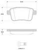 NK 223960 Brake Pad Set, disc brake