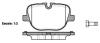 ROADHOUSE 21408.00 (2140800) Brake Pad Set, disc brake