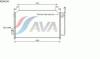 AVA QUALITY COOLING MZA5240 Condenser, air conditioning