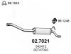 ASSO 02.7021 (027021) End Silencer