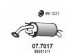 ASSO 07.7017 (077017) End Silencer