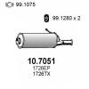 ASSO 10.7051 (107051) End Silencer