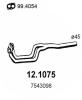 ASSO 12.1075 (121075) Exhaust Pipe