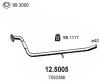 ASSO 12.5005 (125005) Exhaust Pipe