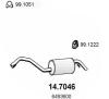 ASSO 14.7046 (147046) End Silencer