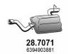 ASSO 28.7071 (287071) End Silencer