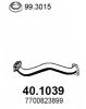 ASSO 40.1039 (401039) Exhaust Pipe
