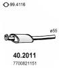 ASSO 40.2011 (402011) Front Silencer