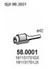 ASSO 58.0001 (580001) Catalytic Converter