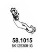 ASSO 58.1015 (581015) Exhaust Pipe