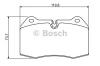 BOSCH 0986494282 Brake Pad Set, disc brake